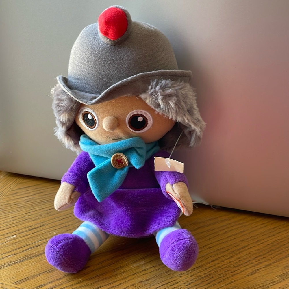 MIGROS Character Girl Plush Soft Toy Sound and Light